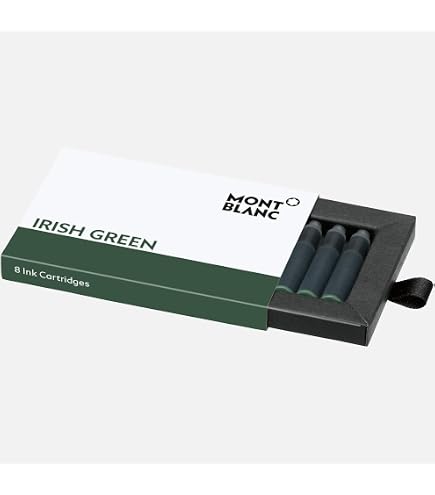 Amazon.com : Montblanc Ink Cartridges Irish Green 106274 – Short